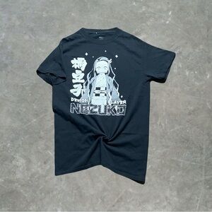 ☀️ Demon Slayer Nezuko Anime Tee Mens Size S Black